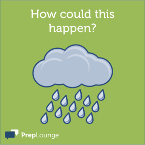 Brainteaser: Raining day