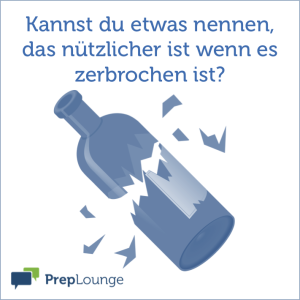 Brainteaser: Zerbrochen