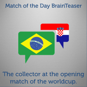 Brainteaser: Brazil vs Croatia