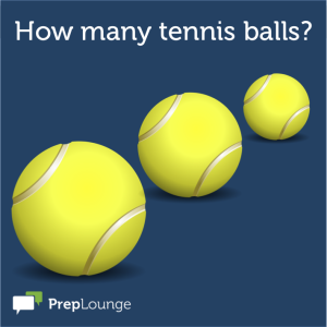 Brainteaser: Tennis balls