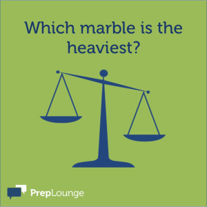 Brainteaser: Marbles