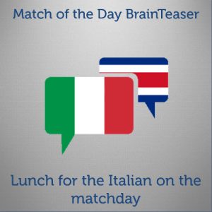 Brainteaser: The italian cook