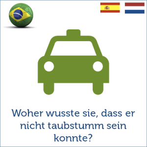 Brainteaser: Taubstumm