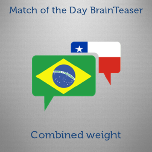 Brainteaser: Brazil vs. Chile