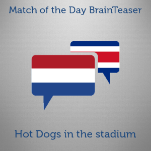 Brainteaser: Netherlands vs Costa Rica