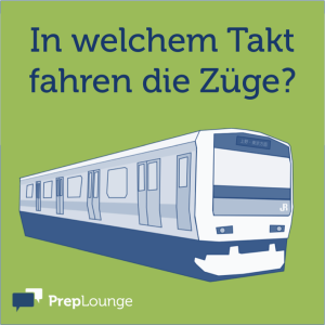 Brainteaser: In welchem Takt fahren die Züge?