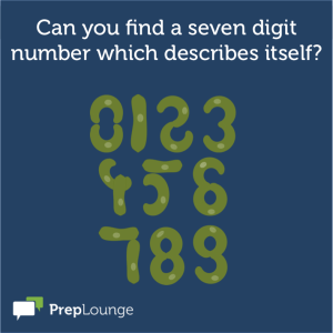Brainteaser: Seven digit number