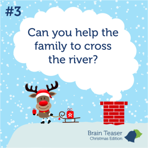 Brainteaser: Crossing the candy river