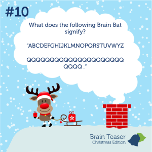 Brainteaser: Christmas Card