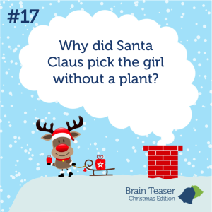 Brainteaser: Santa’s little helper