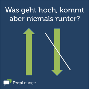 Brainteaser: Hoch und Runter