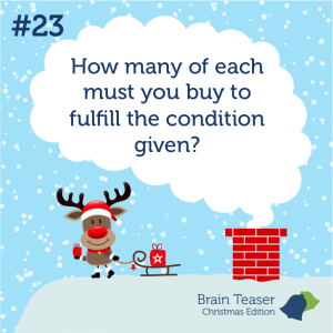 Brainteaser: Christmas Candy
