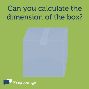 Brainteaser: Dimension