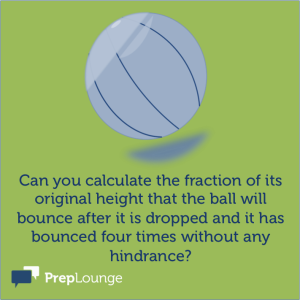 Brainteaser: Bouncing Ball