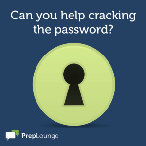 Brainteaser: Cracking Password