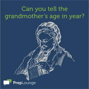 Brainteaser: Grandma's Age
