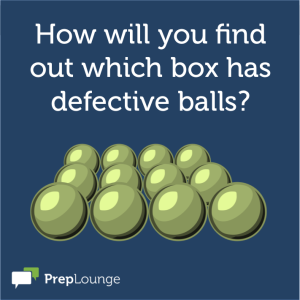 Brainteaser: Box with Balls