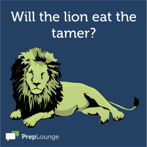Brainteaser: Lion and Tamer