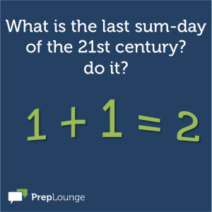 Brainteaser: Sum-day