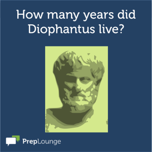 Brainteaser: Diophantus