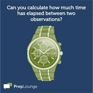 Brainteaser: Clock observations