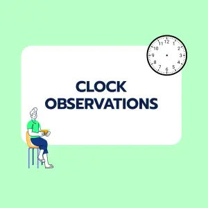 Brainteaser: Clock Observations