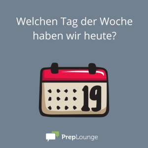 Brainteaser: Wochentage
