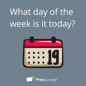 Brainteaser: Weekdays
