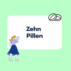 Brainteaser: Zehn Pillen