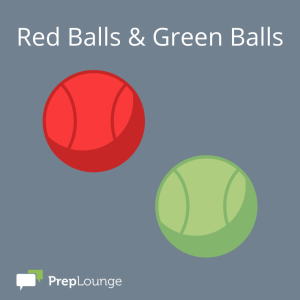 Brainteaser: Red Balls & Green Balls 