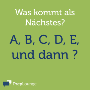 Brainteaser: ABCDE und was dann?