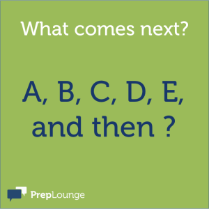 Brainteaser: ABCDE and then?