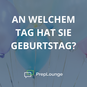 Brainteaser: Geburtstag