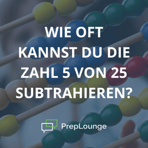 Brainteaser: Subtraktion
