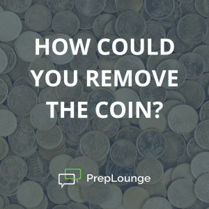 Brainteaser: Coin in a Bottle