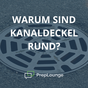 Brainteaser: Kanaldeckel