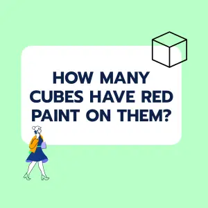 Brainteaser: Red Cubes