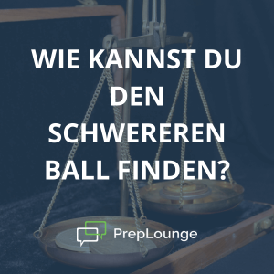 Brainteaser: Der schwerste Ball