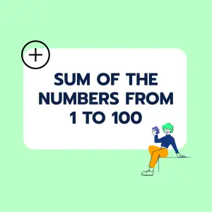 Brainteaser: 1 to 100