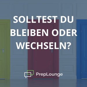 Brainteaser: Bleiben oder wechseln?