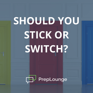 Brainteaser: Stick or Switch?