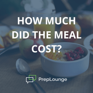 Brainteaser: Delicious Meal