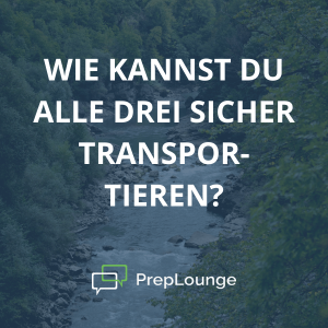 Brainteaser: Sicherer Transport