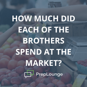 Brainteaser: On the Market