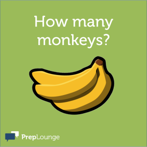 Brainteaser: How many monkeys?
