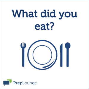 Brainteaser: What did you eat?