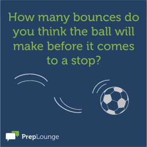 Brainteaser: Bounce the ball