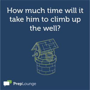 Brainteaser: Climb up the well