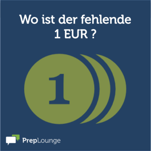 Brainteaser: Fehlendes Geld