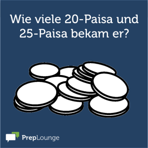 Brainteaser: Rupien